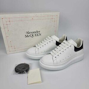 ALEXANDER/MCQUEEN White And Black Women's Sneakers